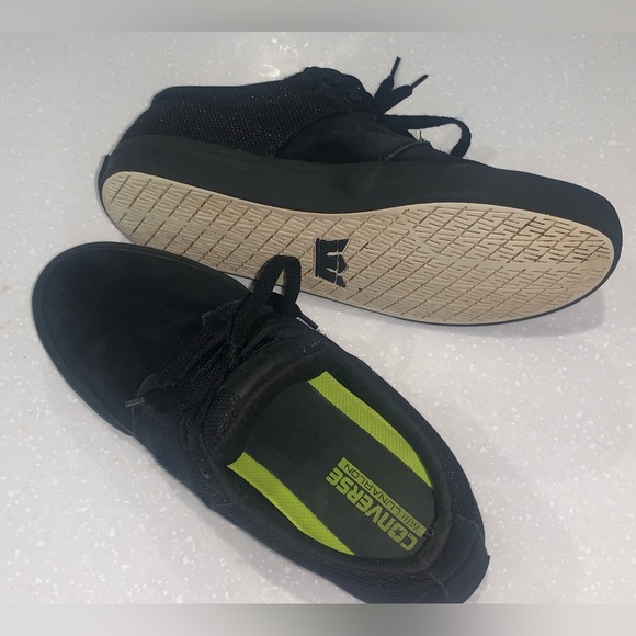 Mens Black Suede Supra Stacks Vulc II Skateboarding Sneakers- 9 - Picture 3 of 6